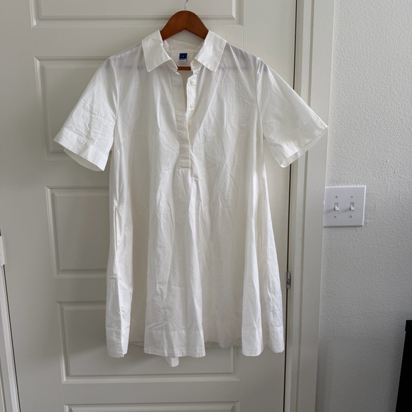 GAP Dresses & Skirts - Gap White Oversized Dress Poplin Color